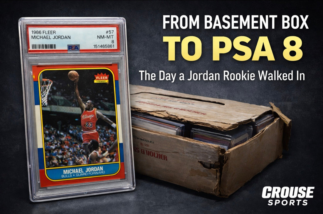 From Basement Box to PSA 8:  Why I Bought This 1986 Fleer Michael Jordan Rookie Card