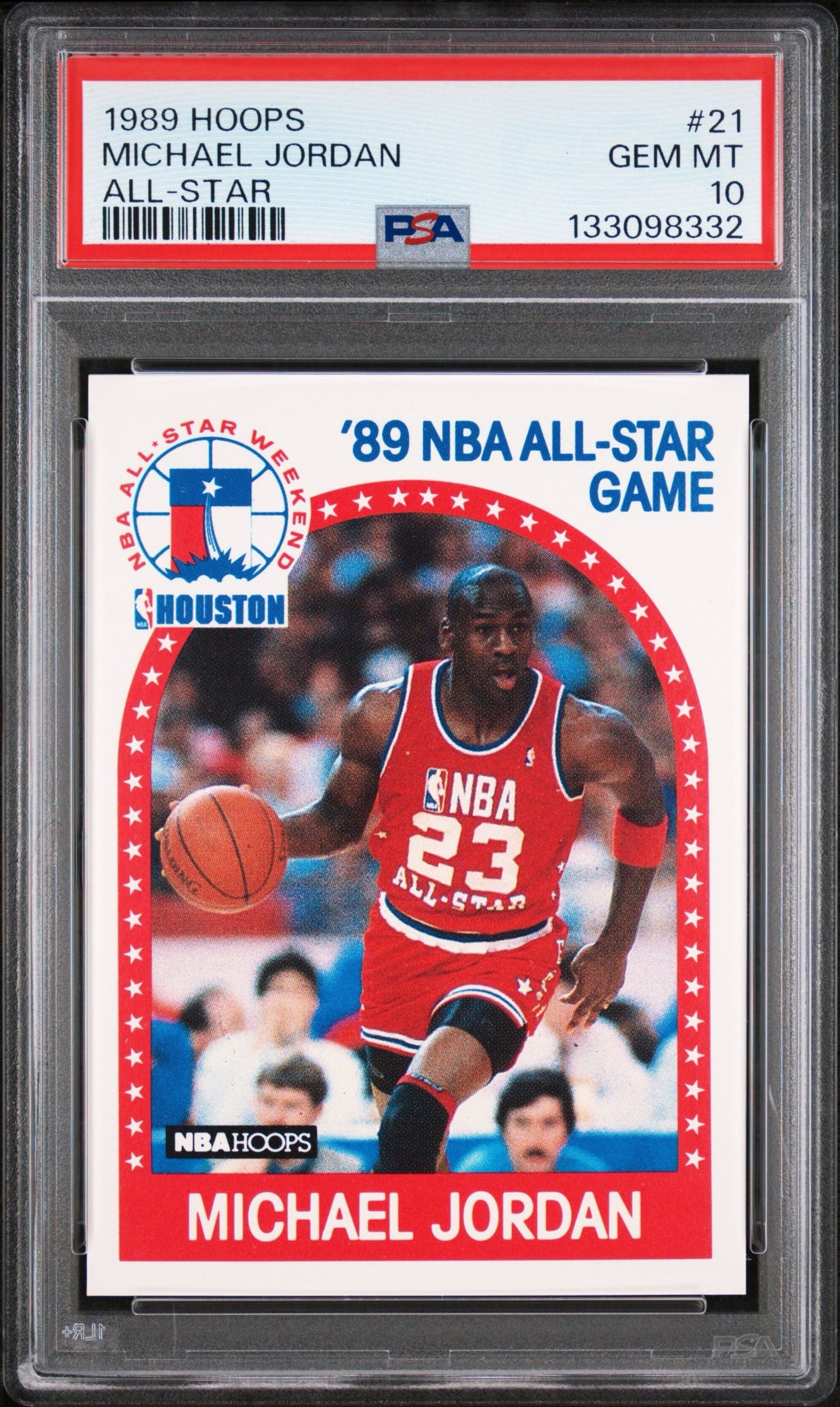 Michael Jordan 1989-1990 Hoops All Star Game PSA 10