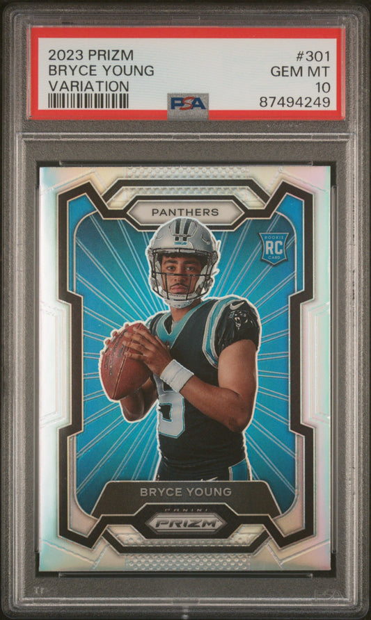 Bryce Young 2023 Panini Silver Variation RC PSA 10