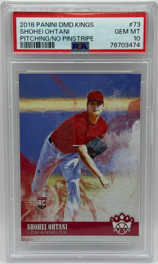 Shohei Ohtani 2018 Diamond Kings RC PSA 10