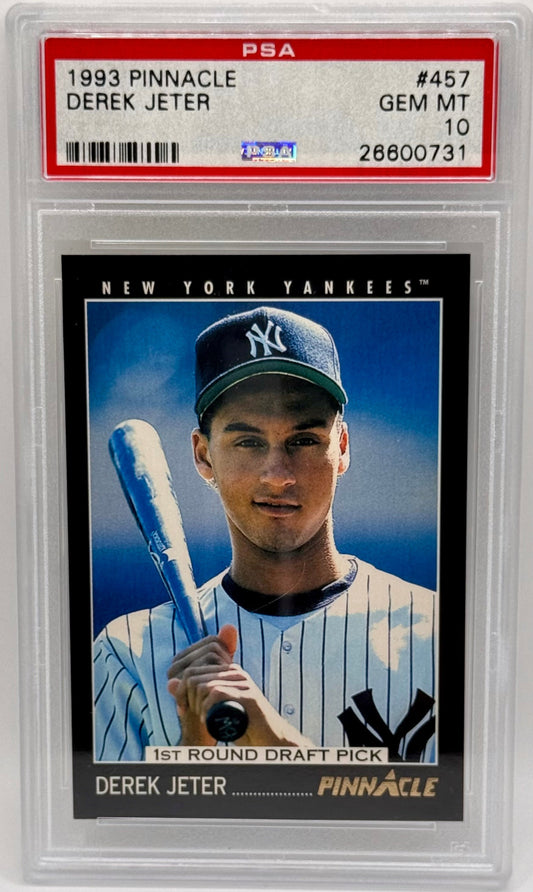 Derek Jeter 1993 Pinnacle RC PSA 10