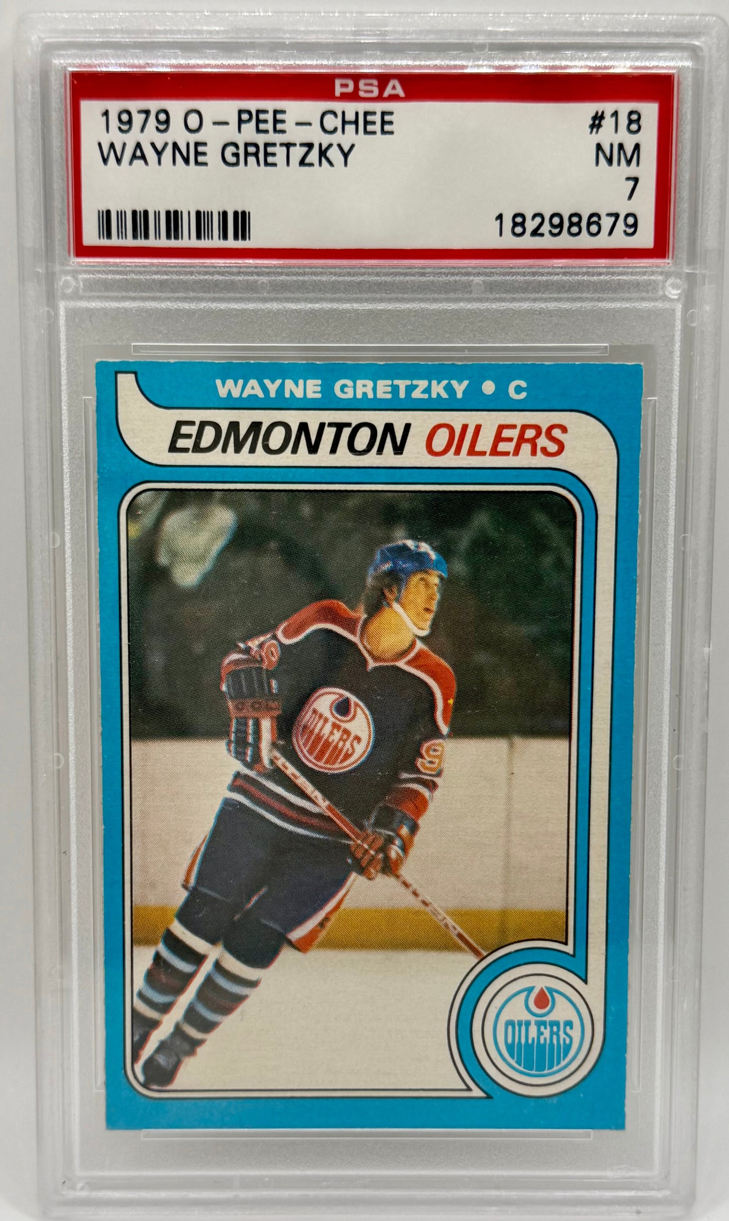 Wayne Gretzky 1979 O-Pee-Chee RC PSA 7