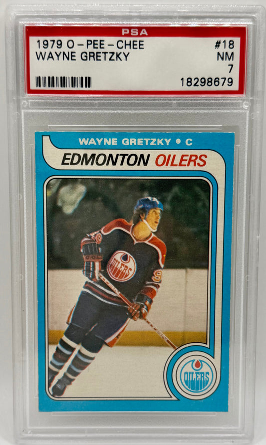 Wayne Gretzky 1979 O-Pee-Chee RC PSA 7