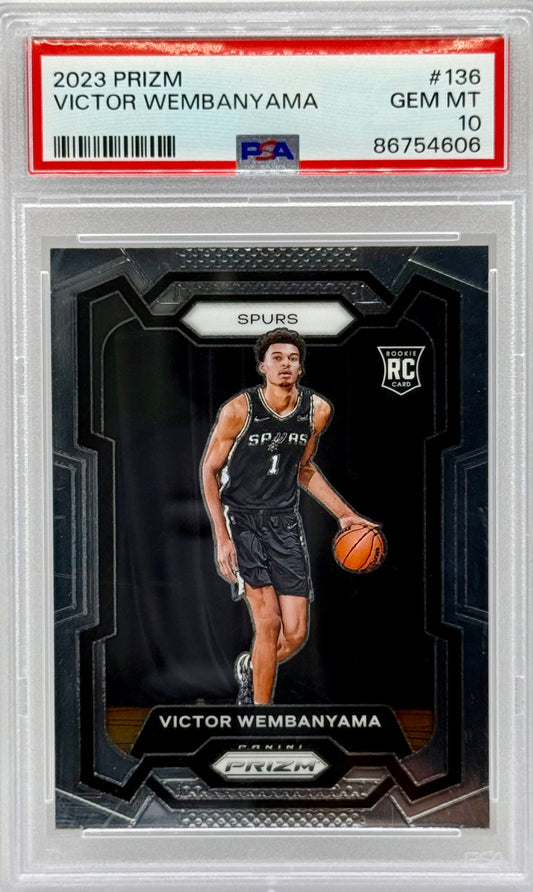 Victor Wembanyama 2023 Prizm RC PSA 10