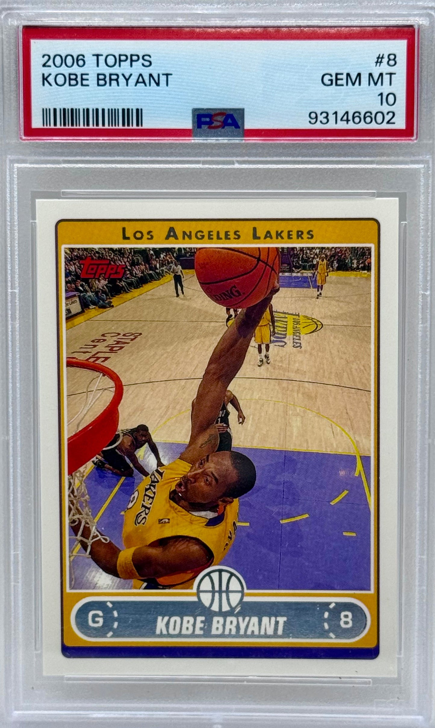 Kobe Bryant 2024 Topps PSA 10